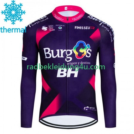 Radtrikot Winter Thermal Fleece Burgos Bh 2023